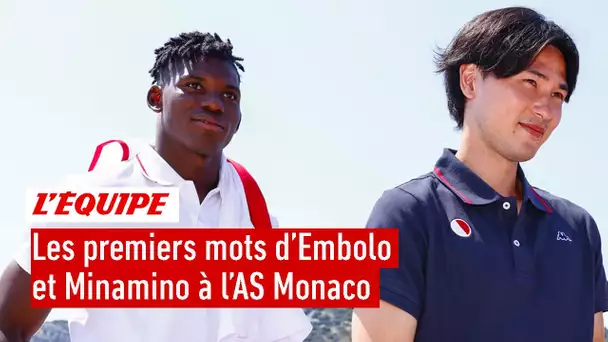 AS Monaco : Les premières impressions de Minamino et Embolo