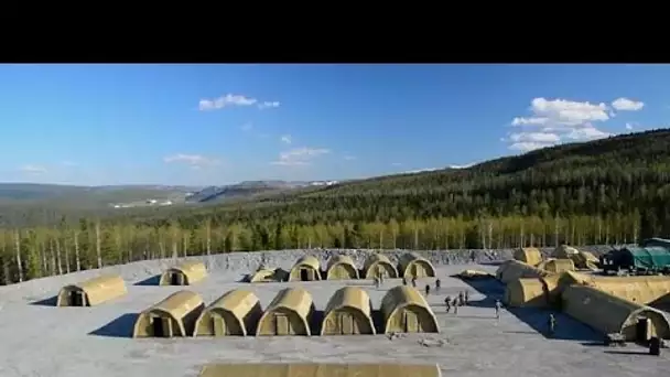 Un foyer de contamination dans une mine d'or en Russie