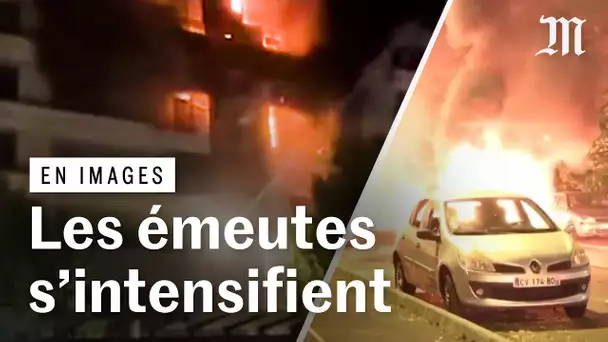 Mort de Nahel à Nanterre : les images d’une nouvelle nuit d’émeutes en France