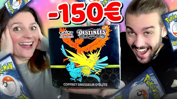 ON OUVRE CETTE BOITE POKEMON ULTRA RARE ET ON PACK UNE CARTE DE FOU !