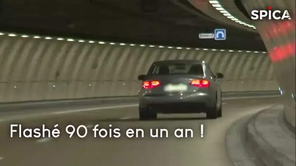 Flashé 90 fois en un an / Enquête de police