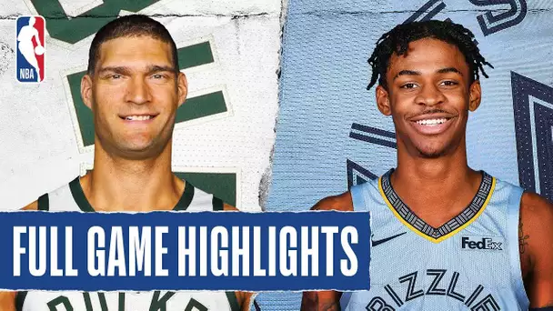 BUCKS at GRIZZLIES | FULL GAME HIGHLIGHTS | August 13, 2020