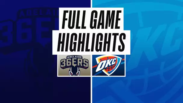 36ERS at THUNDER | NBA PRESEASON FULL GAME HIGHLIGHTS | October 6, 2022