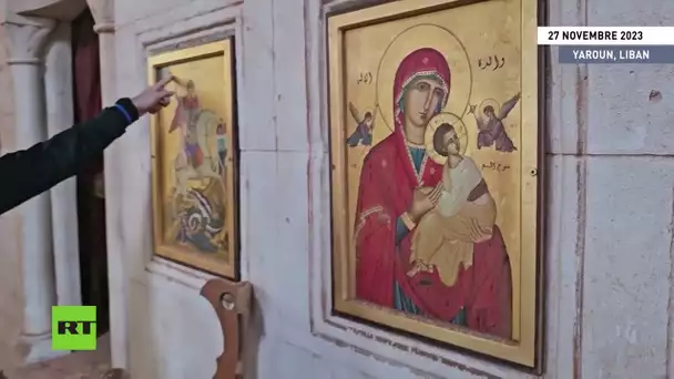 🇱🇧 Liban : l'église Saint-Georges endommagée par des tirs entre Israël et le Hezbollah
