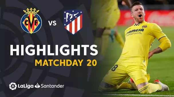 Resumen de Villarreal CF vs Atlético de Madrid (2-2)