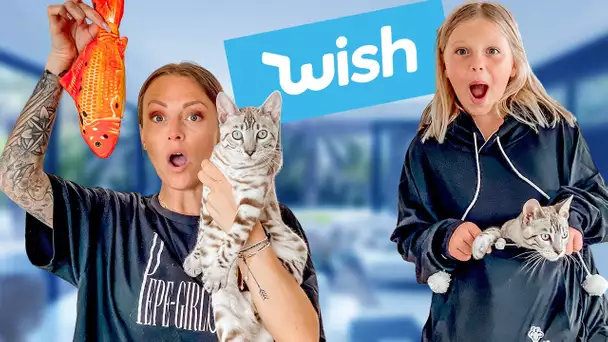 JE TESTE DES OBJETS WISH POUR RIO AVEC LOUANE !