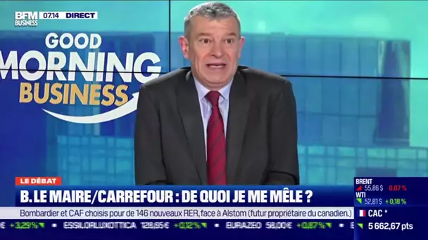 Le débat  : Bruno Le Maire/Carrefour, de quoi je me mêle ?