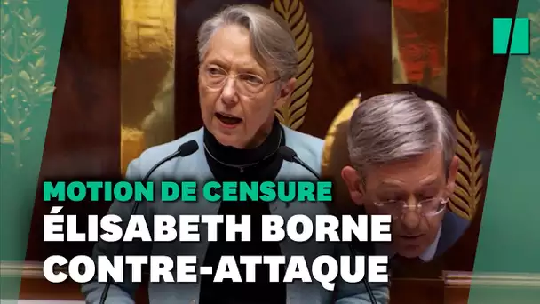 Face à Charles De Courson, Élisabeth Borne ressort les vieux dossiers