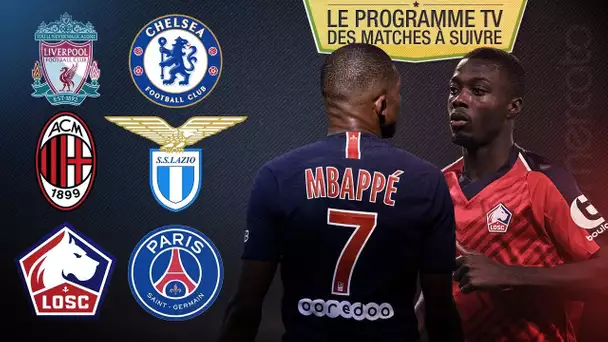 Lille-PSG, Liverpool-Chelsea, Milan AC-Lazio... le programme des matchs à ne pas rater ce week-end !