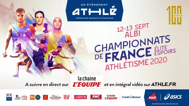 🔴 DIRECT : Championnats de France d'athlétisme Elite et Espoirs 2020