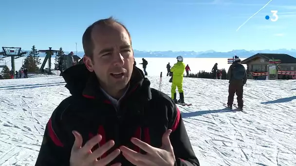 Du soleil, de la neige: la station de Métabief (Doubs) fait le plein malgré le covid