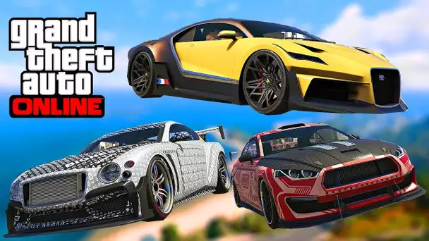 GTA 5 CUSTOMISATION DE TOUS LES VEHICULES DU DLC CASINO + VOITURES SECRETES