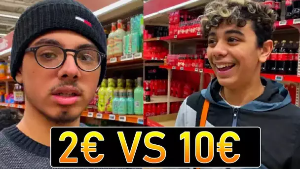 MANGER AVEC 2€ VS 10€ PENDANT 24H