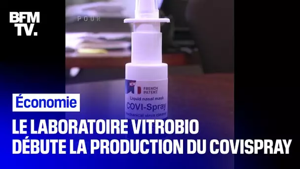 La production du spray nasal Covispray vient de commencer