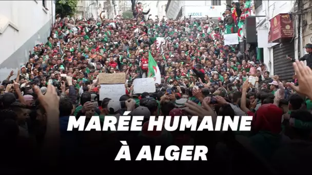 Les Algériens manifestent en masse pour un 9e vendredi consécutif