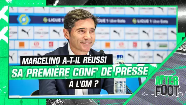 OM : Marcelino a-t-il réussi sa première conférence de presse ?