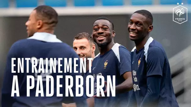 Les Bleus se préparent à Paderborn