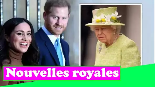 La reine a averti: la rangée de titres de Meghan et Harry pourrait `` donner aux anti-monarchistes u