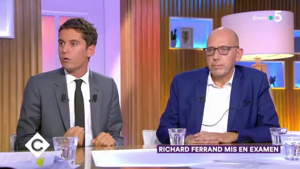 Richard Ferrand mis en examen - C à Vous - 12/09/2019