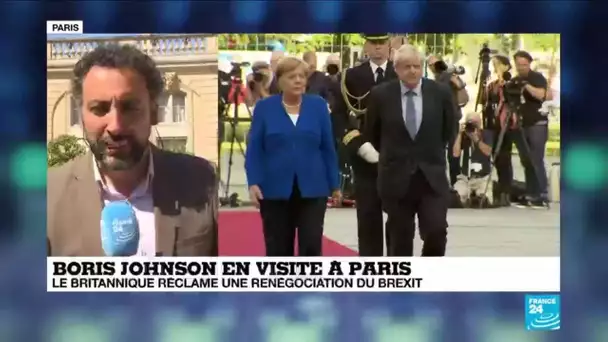 Johnson en visite à Paris : "On peut s'attendre à une guerre de position"