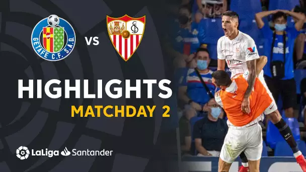 Resumen de Getafe CF vs Sevilla FC (0-1)