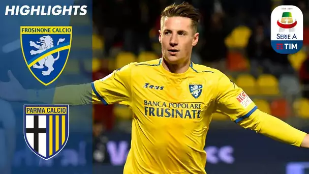 Frosinone 3-2 Parma | Frosinone defeats Parma with a last minute goal! | Serie A
