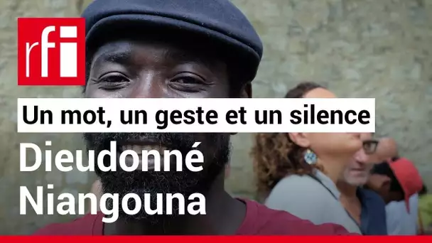 Dieudonné Niangouna en un mot, un geste et un silence • RFI