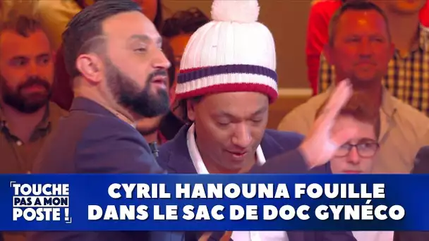 Cyril Hanouna fouille dans le sac de Doc Gynéco !