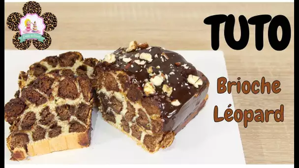 ♡• RECETTE BRIOCHE MOELLEUSE AU CHOCOLAT LEOPARD - FACILE ET RAPIDE - HOW TO MAKE A LEAOPARD CAKE •♡