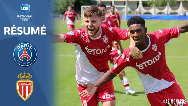 L'AS Monaco fait plier le Paris-SG et rejoint la finale (4-2) I Championnat National U19 2021-2022