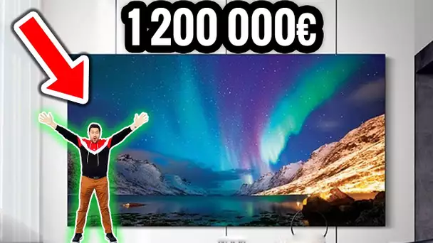 La TV Géante à 1 200 000€ et 292 pouces ! (j'achète ?)