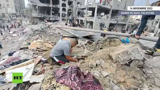 Palestine : la population fouille les décombres à la recherche de survivants