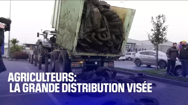 Agriculteurs: la grande distribution visée