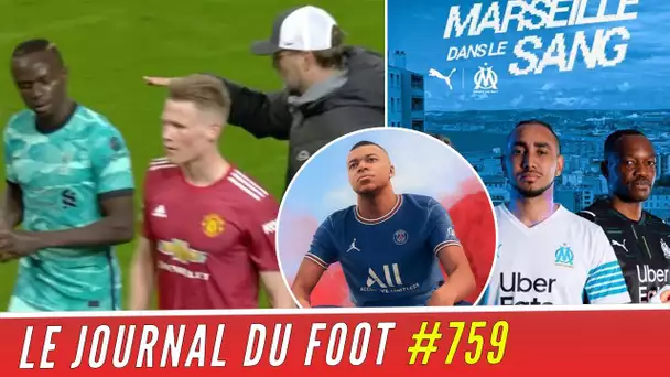 Le gros vent de MANÉ à KLOPP, les nouveaux maillots du PSG et de l'OM !