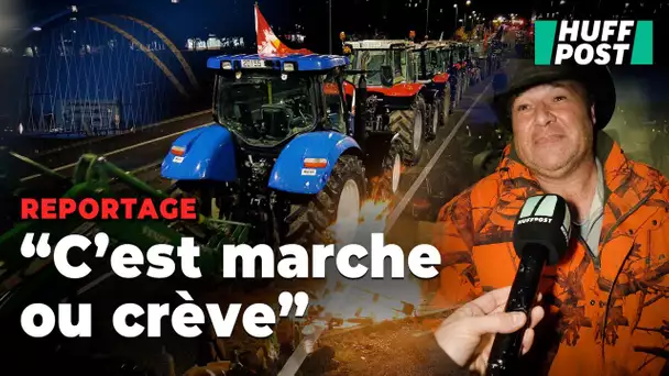 Contre un Mercosur « imposé », ces agriculteurs bloquent le pont de l’Europe à Strasbourg
