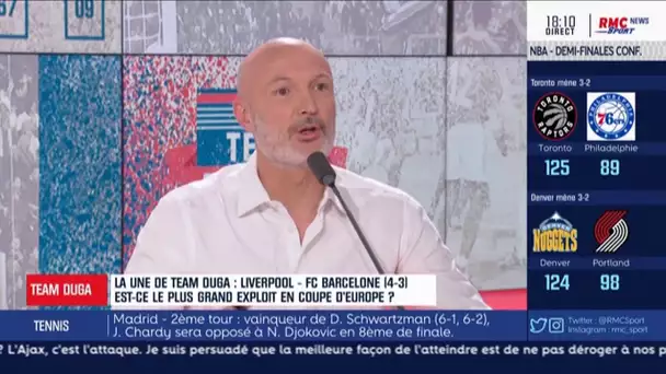 Liverpool - Leboeuf : 'J&#039;ai eu les larmes aux yeux à la fin du match'