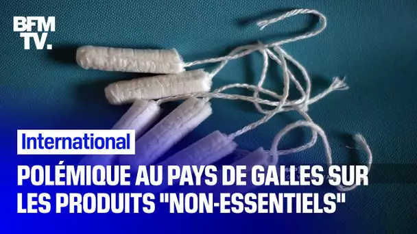 Polémique sur les produits "non-essentiels" et interdits à la vente dans un Pays de Galles reconfiné