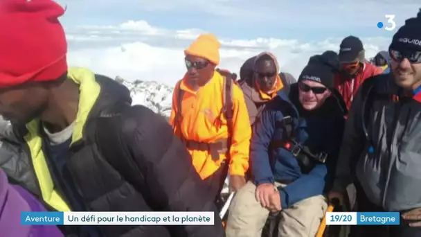 Nouveau défi de Yann Jondot : après le Kilimandjaro, l'élu handicapé de Langoëlan vise la Guyane