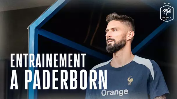 Echauffement et opposition à Paderborn