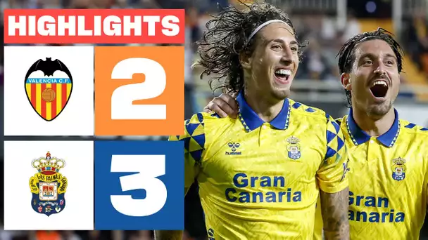 VALENCIAL CF 2 - 3 UD LAS PALMAS I RESUMEN LALIGA EA SPORTS