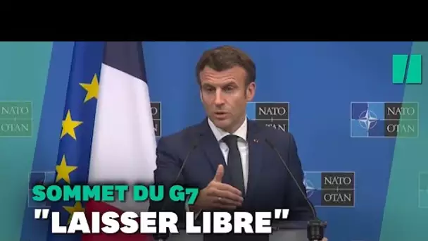 Guerre en Ukraine: Macron "laisse libre" les entreprises françaises en Russie