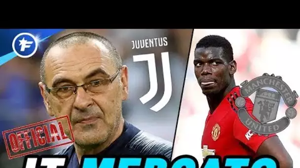 OFFICIEL : Sarri signe à la Juve, Pogba veut quitter MU | Journal du Mercato