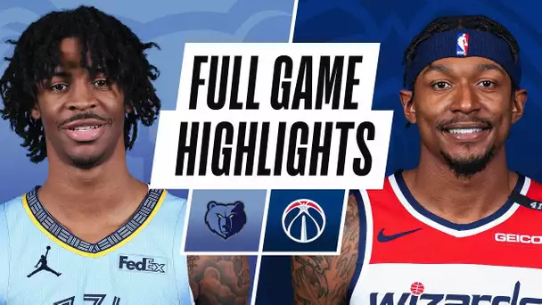 GRIZZLIES at WIZARDS | FULL GAME HIGHLIGHTS | March 2, 2021