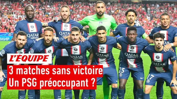 3 matches sans victoire : Le PSG préoccupant ?