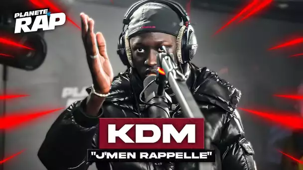 [EXCLU] Kdm - J'men rappelle #PlanèteRap