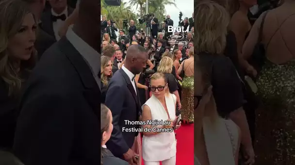 Thomas Ngijol au Festival de Cannes.