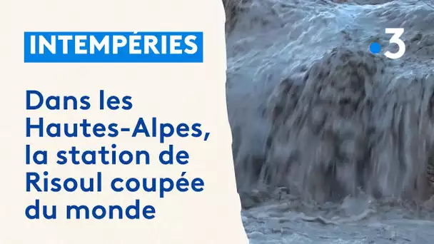 Intempéries dans les Hautes-Alpes, Risoul toujours coupé du monde