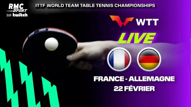 🏓 (PING) France - Allemagne | Championnats du Monde par Équipes