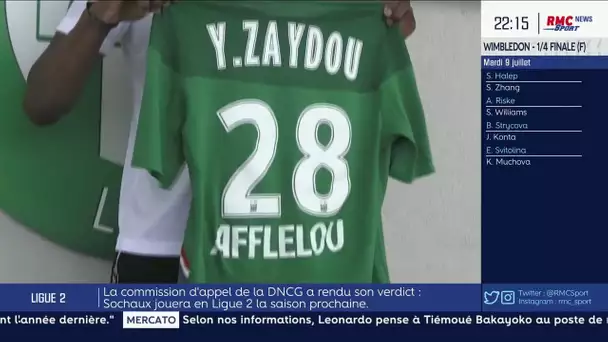 ASSE - Zaydou, Palencia... La présentation des recrues de l'ASSE