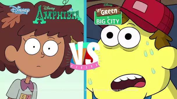 Vendredi, c'est toi qui choisis - Vote pour ta série préférée : Amphibia ou Les Green à Big City